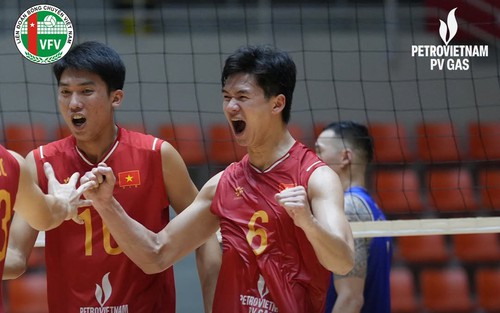 Tuyển bóng chuyền Việt Nam thắng nhanh Myanmar 3-0, giành vé vào bán kết SEA V.Cup 2026