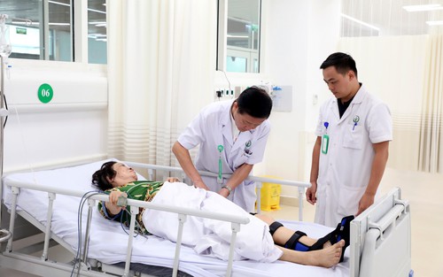 Bệnh viện Hữu nghị Việt Đức cơ sở Ninh Bình tiếp nhận gần 2.200 lượt khám sau hơn 1 tuần hoạt động