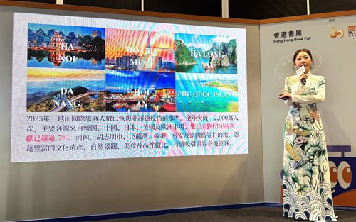 Dấu ấn văn hóa Việt Nam tại Hội chợ Sách Hong Kong (Trung Quốc) lần thứ 36