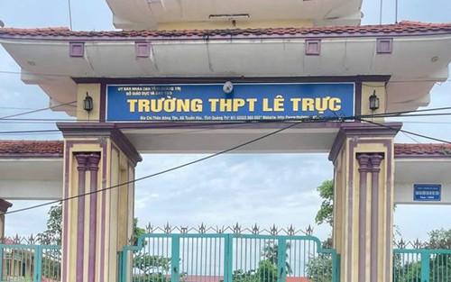 Khởi tố hai bị can liên quan đến tố cáo tiêu cực trong kỳ thi tốt nghiệp THPT tại Quảng Trị