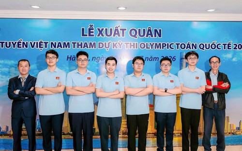 Việt Nam vươn lên xếp thứ 5 tại Olympic Toán quốc tế 2026