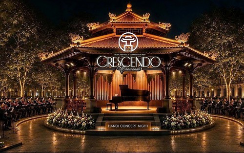 Nhà Bát Giác thành sân khấu giao hưởng quốc tế