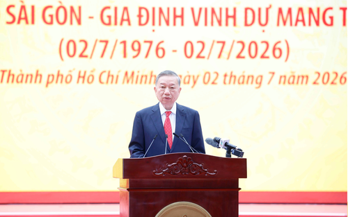 Tổng Bí thư, Chủ tịch nước Tô Lâm dự Lễ kỷ niệm 50 năm Ngày thành phố Sài Gòn - Gia Định vinh dự mang tên Chủ tịch Hồ Chí Minh