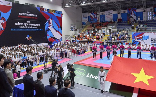 1000 VĐV tranh tài ở Giải Vô địch Taekwondo Thanh thiếu niên Quốc gia 