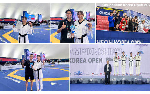 Bạc Thị Khiêm giành HCĐ giải taekwondo Chuncheon Korea Open 2026