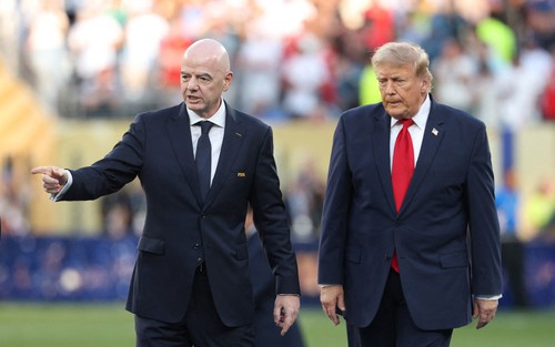 Tổng thống Mỹ Donald Trump muốn chủ tịch FIFA Infantino dẫn dắt... Liên hiệp quốc
