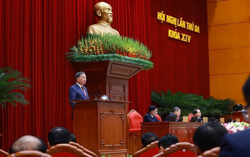 Thông cáo báo chí về ngày làm việc thứ tư Hội nghị lần thứ ba Ban Chấp hành Trung ương Đảng khóa XIV