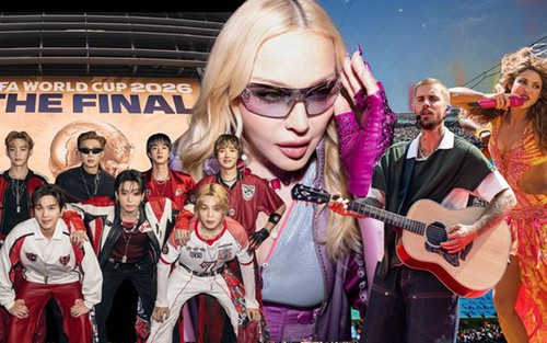 Madonna, BTS, Justin Bieber hưởng lợi lớn sau show giữa giờ chung kết World Cup 2026