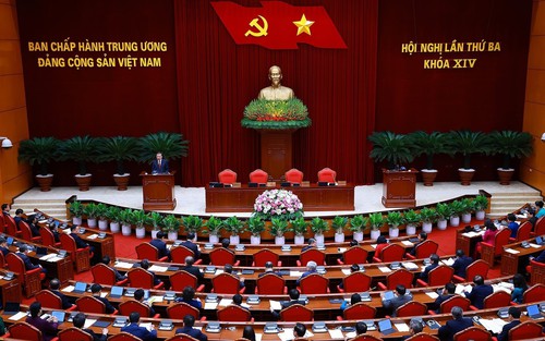 Bế mạc Hội nghị lần thứ ba Ban Chấp hành Trung ương Đảng khóa XIV