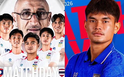 Link xem trực tiếp bóng đá Lào vs Thái Lan 20h00 hôm nay, ASEAN Cup 2026