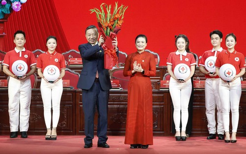 Khai mạc Đại hội đại biểu toàn quốc Hội Chữ thập đỏ Việt Nam lần thứ XII: Tổng Bí thư, Chủ tịch nước Tô Lâm giữ cương vị Chủ tịch danh dự