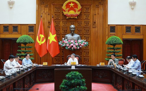 Thủ tướng Lê Minh Hưng làm việc với các bộ về xây dựng khung kiến trúc tổng thể quốc gia số
