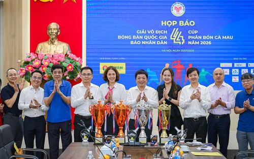 Cạnh tranh chuyên môn quyết liệt tại giải bóng bàn vô địch quốc gia 2026