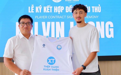 CLB Nam Định chiêu mộ tiền đạo Việt kiều Pháp Kalvin Luong