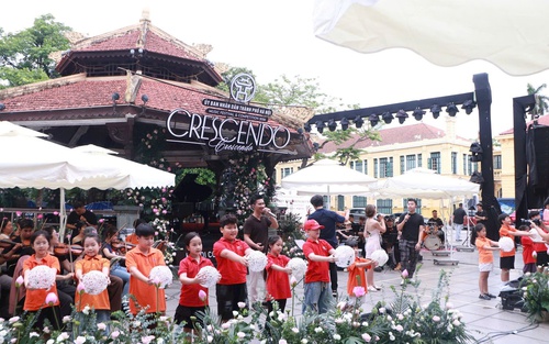 Sẵn sàng cho đêm hòa nhạc ngoài trời "Crescendo - Giao hưởng kết nối"