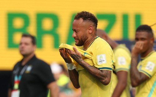 Neymar từ giã ĐT Brazil sau trận thua Na Uy ở World Cup 2026