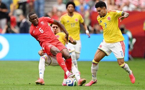 VTV6 VTV3 trực tiếp bóng đá Thụy Sĩ vs Colombia 3h hôm nay, vòng 16 đội World Cup 2026