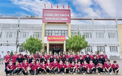 Lào Cai: Cụm thí sinh đạt nhiều điểm 10 Toán là của Trường THPT chuyên Nguyễn Tất Thành