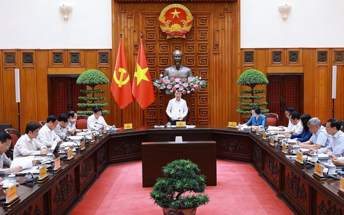 Thủ tướng Lê Minh Hưng chủ trì họp về các Chương trình mục tiêu quốc gia