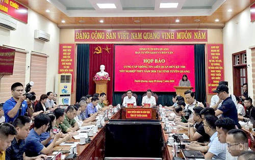 Khởi tố 4 đối tượng liên quan đến Kỳ thi tốt nghiệp THPT năm 2026 tại Tuyên Quang