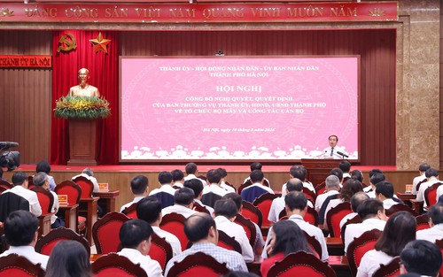Hà Nội quy định chức năng, nhiệm vụ và tổ chức Sở Văn hóa, Thể thao và Du lịch và Sở Ngoại vụ