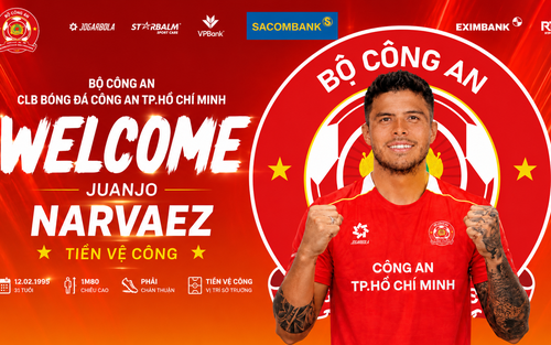 CLB Công an TP.HCM chiêu mộ cầu thủ trưởng thành từ Real Madrid