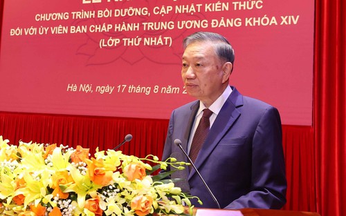 Tổng Bí thư, Chủ tịch nước Tô Lâm dự khai mạc Chương trình bồi dưỡng, cập nhật kiến thức đối với Ủy viên Ban Chấp hành Trung ương Đảng khóa XIV