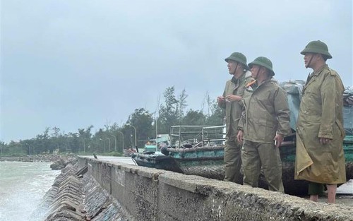 Bão số 4 không thay đổi cường độ, đang cách Hải Phòng khoảng 120km
