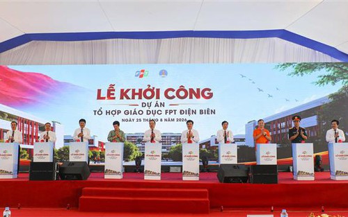 Điện Biên: Khởi công Tổ hợp giáo dục liên thông đa cấp học gần 650 tỷ đồng