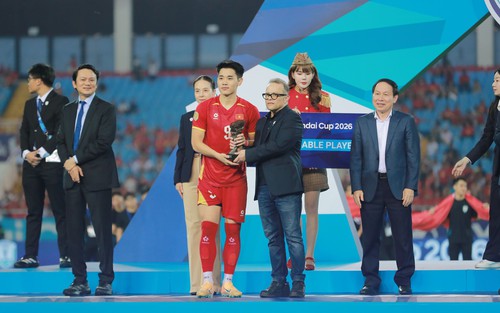 Đình Bắc nhận vinh dự lớn sau ASEAN Cup 2026