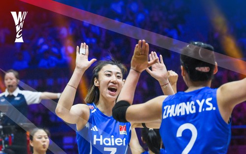 Xác định 2 đội tuyển bóng chuyền nữ vào chung kết giải châu Á 2026
