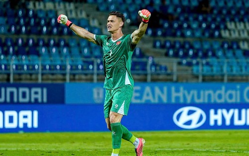 Patrik Lê Giang vẫn đang là 'lá chắn' kiên cố của tuyển Việt Nam ở ASEAN Cup 2026