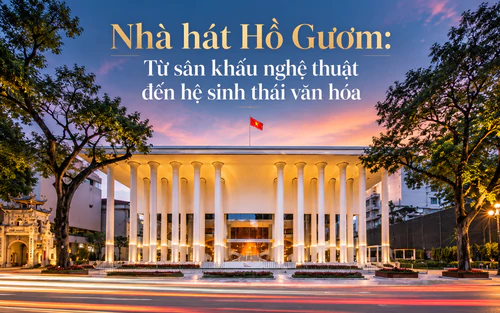 Nhà hát Hồ Gươm: Từ sân khấu nghệ thuật đến hệ sinh thái văn hóa