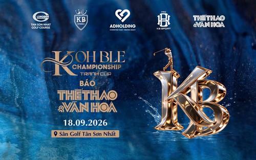 Giải golf KOHBLE Championship – Tranh Cúp Báo Thể thao và Văn hóa trở lại