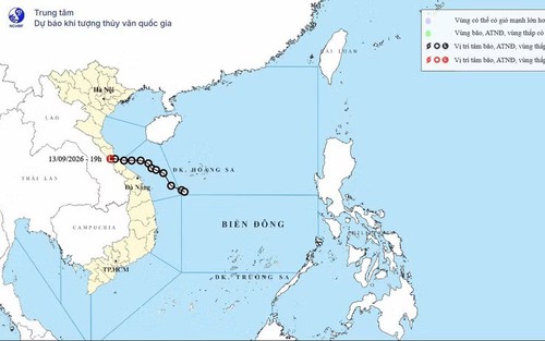 Áp thấp nhiệt đới suy yếu thành vùng áp thấp - tin cuối cùng về áp thấp nhiệt đới