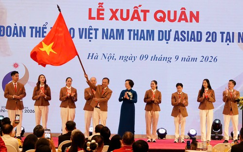 Lịch thi đấu chính thức của Đoàn Thể thao Việt Nam tại ASIAD 2026