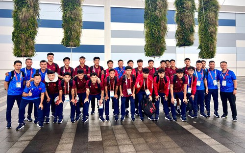 U23 Việt Nam đã tới Nhật Bản, chờ đấu Kuwait mở màn Asiad