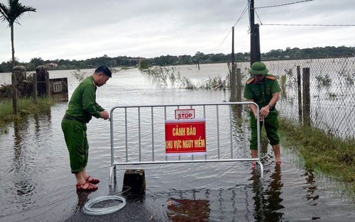Quảng Trị sơ tán 653 hộ dân để ứng phó mưa lũ