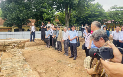 Phát hiện địa tầng 6m, hé lộ lịch sử dưới lòng đất Hoàng thành Thăng Long