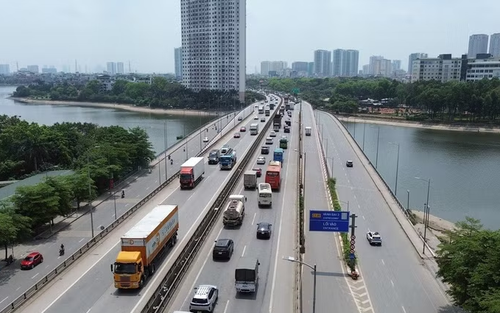 Đề xuất lưu thông 3 làn xe tuyến Vành đai 3 trên cao ở Hà Nội, bỏ làn dừng xe khẩn cấp