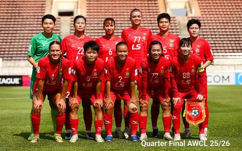 Nữ TP.HCM gặp đại diện Hàn Quốc, Triều Tiên ở AFC Women's Champions League