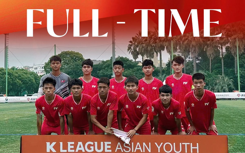 Đội bóng trẻ của Việt Nam thắng đậm đội U17 của Nhật Bản, vào chung kết giải quốc tế tại Hàn Quốc