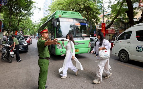 Hà Nội bảo đảm giao thông an toàn, thông suốt trong ngày khai giảng