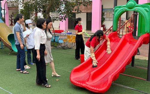 Tay chân miệng gia tăng, Bộ Y tế yêu cầu tăng cường phòng dịch tại trường học
