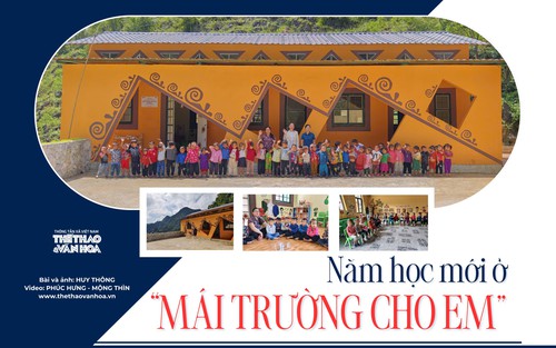 Năm học mới ở "Mái trường cho em"