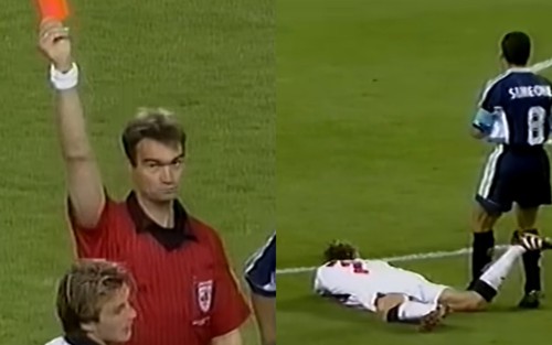 Câu chuyện thể thao: Trọng tài đuổi Beckham ở World Cup 1998 không hối hận