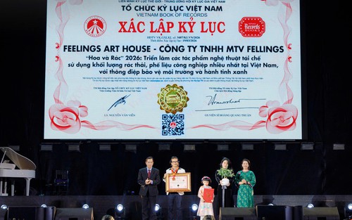 MB gieo những giá trị xanh từ nghệ thuật tái chế