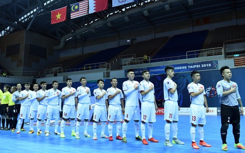 Link trực tiếp bóng đá futsal Việt Nam vs Đài Bắc Trung Hoa (18h00, 5/2)
