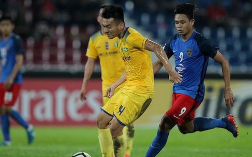 Video clip bàn thắng Johor Darul Ta'zim 3-2 SLNA: Thất bại đáng tiếc