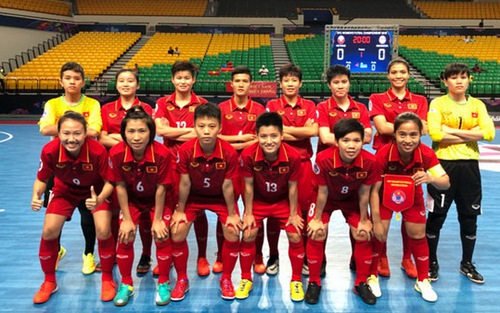 Xem trực tiếp bán kết futsal nữ châu Á Việt Nam - Iran